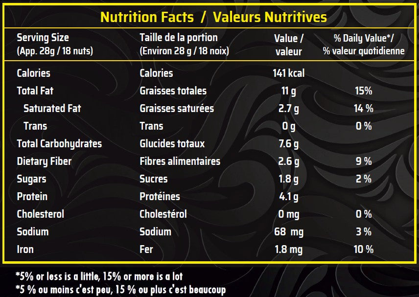 Golden Cashews – 440 g Roasted Salted Whole Cashews |  No added oils